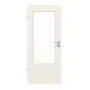 Frontansicht von GARANT Zimmertür Parma Weißlack mit Lichtausschnitt PFL1