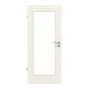 Frontansicht von GARANT Zimmertür Parma Weißlack mit Lichtausschnitt PFL5
