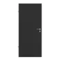 Frontansicht von Piemont Typ 7103 Lunit-Schwarz (ähnl. RAL 9004) WestaLack-Soft Trend Innentür - Westag