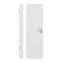 Frontansicht von Pure 1 Bandseite ProLine Duradecor Bütte Weiß Innentür - Hörmann