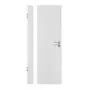 Frontansicht von HÖRMANN Innentür Pure 1 Eiche Weiß Duradecor DesignLine mit Lichtausschnitt Bandseite