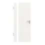 Frontansicht von Pure 1 Bandseite ProLine Duradecor Verkehrsweiß RAL 9016 Innentür - Hörmann