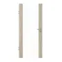 Frontansicht von HÖRMANN Innentür Rail 1 Gebürstete Lärche hell Duradecor DesignLine 