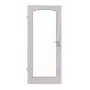 Frontansicht von Innentür TE-19 Fichte astarm weiß pigmentiert Massivholz