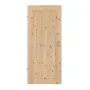 Frontansicht von Innentür TM-10 Kiefer astig Massivholz
