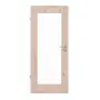 Frontansicht von Innentür TM-12 Fichte astig Massivholz
