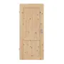 Frontansicht von Innentür TM-2 Kiefer astig Massivholz