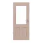 Frontansicht von Innentür TM-21 Kiefer astarm Massivholz