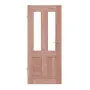 Frontansicht von Innentür TM-22 Lärche Massivholz