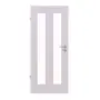 Frontansicht von Innentür TM-39 Fichte astarm weiß pigmentiert Massivholz
