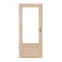 Frontansicht von Typ 02-01-LA Fichte Massivholz Innentür - Kilsgaard