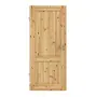 Frontansicht von Typ 02-02 Kiefer Massivholz Innentür - Kilsgaard