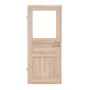 Frontansicht von Typ 02-03-LA Fichte Massivholz Innentür - Kilsgaard