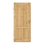 Frontansicht von Typ 02-04 Kiefer Massivholz Innentür - Kilsgaard