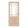 Frontansicht von Typ 02-04-SF 9 Fichte Massivholz Innentür - Kilsgaard