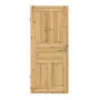 Frontansicht von Typ 02-05 Kiefer Massivholz Innentür - Kilsgaard