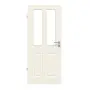 Frontansicht von Typ 20-04-LA 2 Weißlack Innentür - Kilsgaard