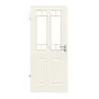 Frontansicht von Typ 20-04-SF 5-2 Weißlack Innentür - Kilsgaard