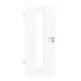 Frontansicht von Typ 43-LA-05 Esche Weiß Lamikor Innentür - Kilsgaard