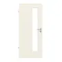 Frontansicht von Typ 43-LA S-05 Weiß Lamikor Innentür - Kilsgaard
