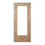 Frontansicht von Typ 43-LA Raucheiche Lamikor Innentür - Kilsgaard