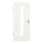 Frontansicht von GARANT Objektinnentür Quer Authentic Bianco GCK08 mit Lichtausschnitt LA-4 mittig