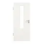 Frontansicht von GARANT Objektinnentür Quer Authentic Bianco GCK08 mit Lichtausschnitt LA-5 mittig