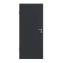 Frontansicht von GARANT Objektinnentür U12000SD Vulkanschwarz GHK08