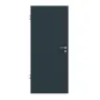 Frontansicht von WESTAG Schallschutztür Titangrau A 416 PortaLit CPL