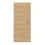 Frontansicht von HÖRMANN Schallschutztür Quer Wildeiche Matt Echtholzfurnier 