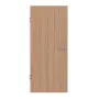 Frontansicht von HÖRMANN Schallschutztür Kernbuche Matt Echtholzfurnier 