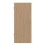 Frontansicht von KILSGAARD Schallschutztür Typ 52 Raucheiche Lamikor