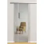 Bild von Algo Mattierung Schiebetür Ganzglas mit Motiv matt - Erkelenz