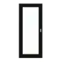 Frontansicht von Schiebetür Schwarz RAL 9005 Lack LA-27 ProLine - Hörmann