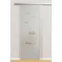 Bild von Cafe 2 Motiv klar Glasschiebetür-Set inkl. Schiebetürsystem S65 - Erkelenz