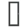 Frontansicht von Schiebetür Ultramatt Anthrazit LA 27 ProLine - Hörmann