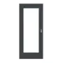 Frontansicht von Schiebetür Ultramatt Anthrazit LA 8 ProLine - Hörmann