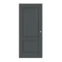Frontansicht von CLASSEN Schiebetür Frame 5.9 Uni Graphit Dekorfolie