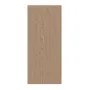 Frontansicht von HÖRMANN Schiebetür Asteiche Matt Echtholzfurnier 
