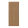 Frontansicht von Eiche Classic Echtholzfurniert Schiebetür - Jeld-Wen