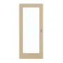 Frontansicht von GARANT Schiebetür Natura Ahorn CePaL mit Lichtausschnitt LA-3