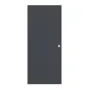 Frontansicht von CLASSEN Schiebetür Graphit CPL 4.2 mit Lichtausschnitt 