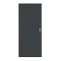Frontansicht von LEBO Schiebetür Ultramatt Anthrazit ähnl. RAL 7016 Versio