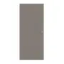 Frontansicht von LEBO Schiebetür Ultramatt Taupe Versio