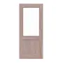 Frontansicht von Schiebetür TE-23 Fichte astarm Massivholz