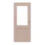 Frontansicht von Schiebetür TM-16 Kiefer astarm Massivholz
