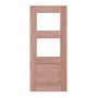 Frontansicht von Schiebetür TM-32 Lärche Massivholz