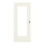 Frontansicht von Typ 17-12 F-W-LA Weißlack Schiebetür - Kilsgaard