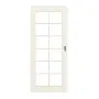 Frontansicht von Typ 20-SP 12 Weißlack Schiebetür - Kilsgaard