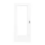 Frontansicht von Typ 43-LA Esche Weiß Lamikor Schiebetür - Kilsgaard
